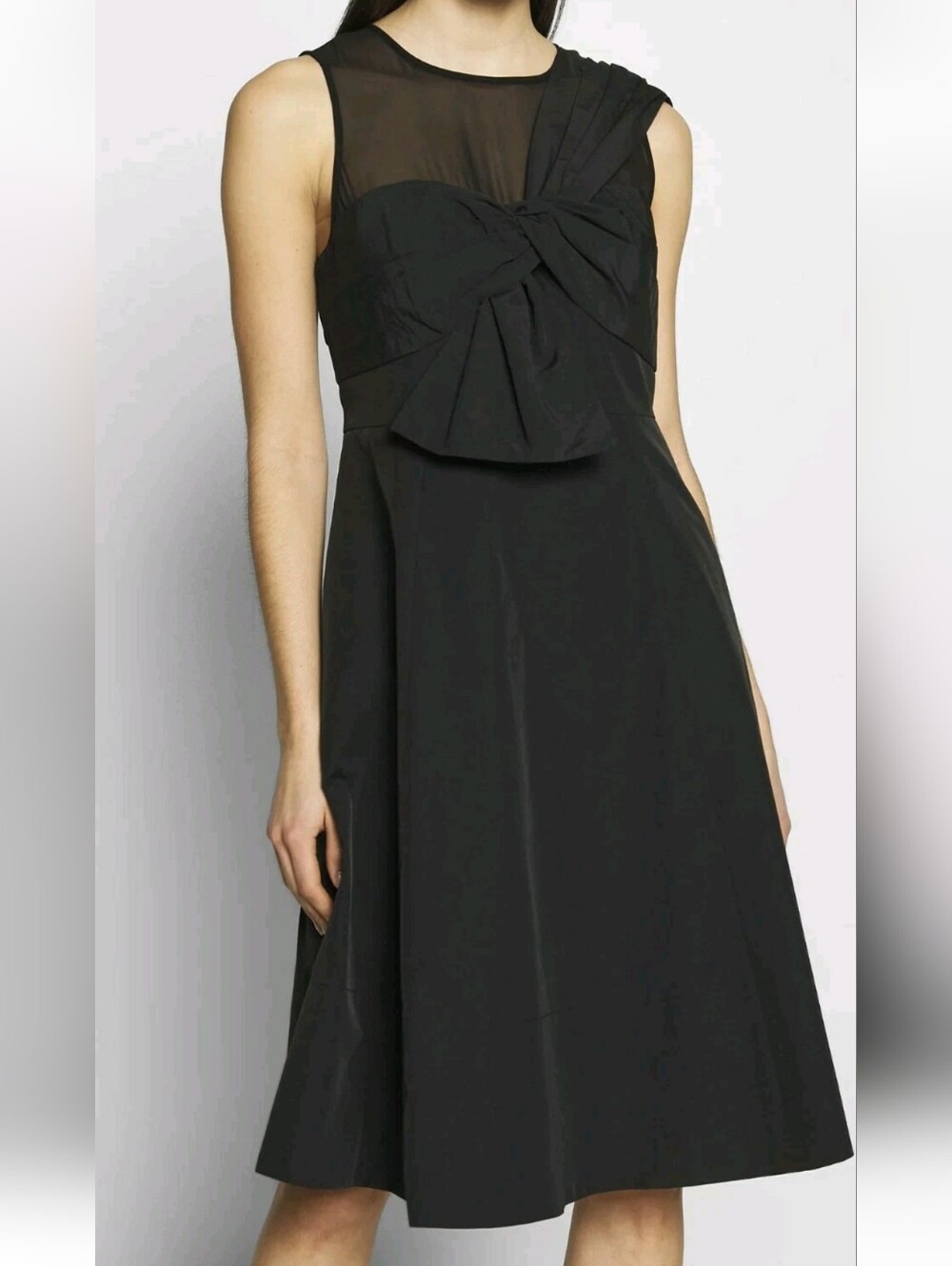 Kate Spade Bow Front Faille Dress, Sz 6